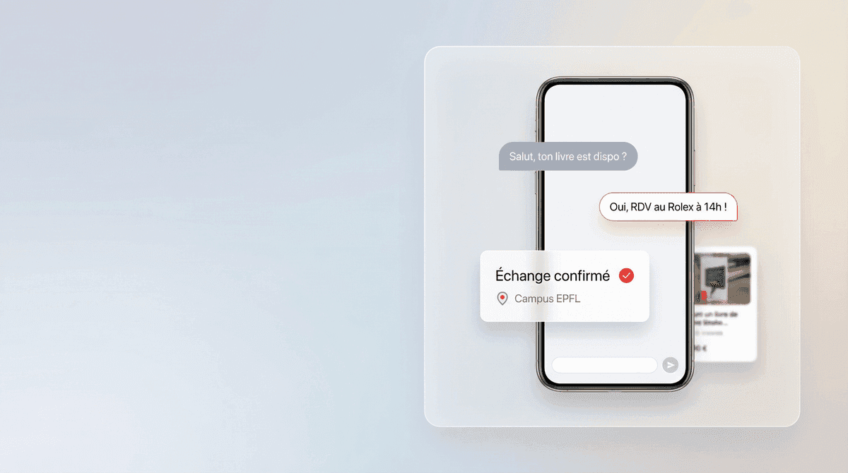 Échanges de livres sur le campus EPFL