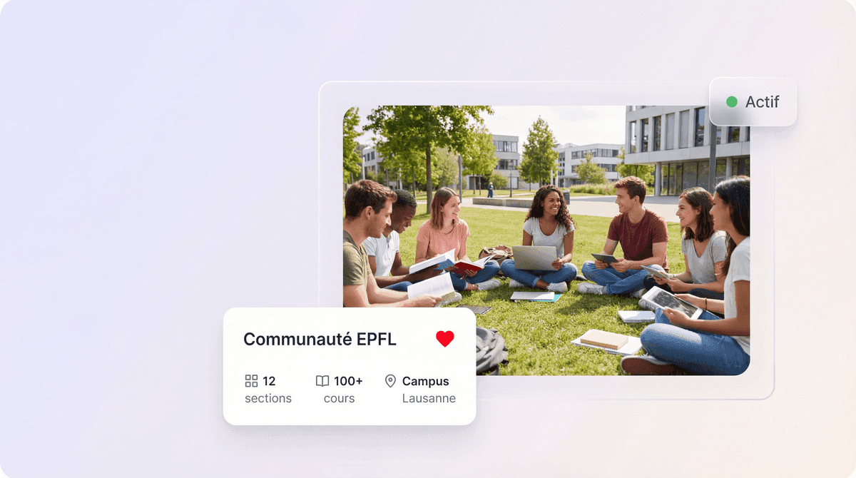 La communauté EPFL réunie sur le campus